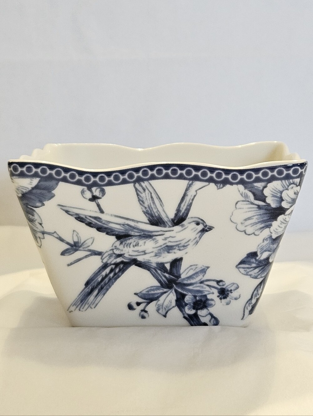 Adelaide Blue & White Individual Appetizer Bowl.